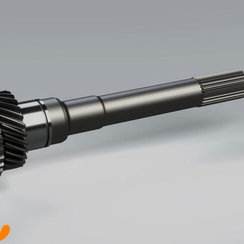 شفت ورودی گیربکس روا